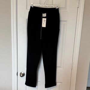 Varley Black DoubleSoft Drawstring Joggers